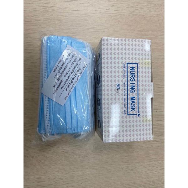 CE / FDA Highly Reliable Disposable Breathing 3 Ply Non Woven Face Mask