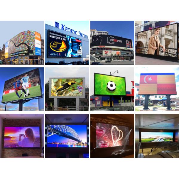 P6 Outdoor Full Color LED Display Screen Customized Easy Installation Big commercial Advertising Video Wall