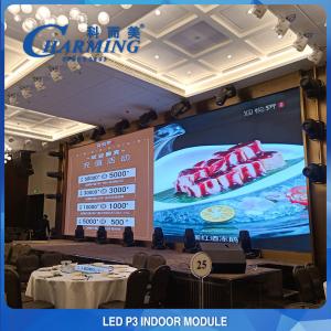 Quality Indoor Led Video Wall Display P3.91 AC 110V / 220V 50 / 60HZ Fixed Screen for sale