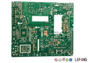Quality 2 Layersbare Printed Circuit Board , Computer PCB Board FR4 35 µM Copper Thickness for sale