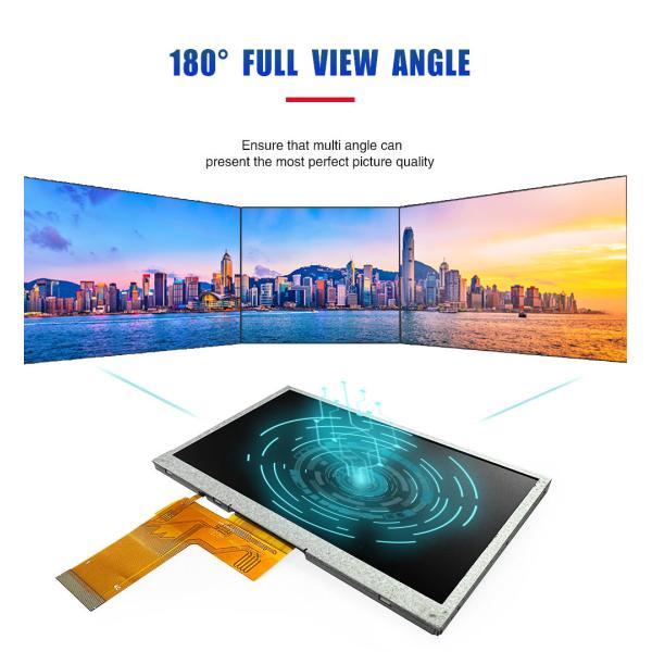 5 Inch TFT LCD Module 800x480 Resolution IC ST7262 With RGB Interface