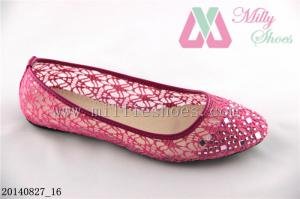 Quality new Design Lady flats shoes with net material from best china shoes supplier 20140827_16 for sale