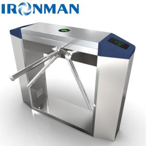 Quality SUS304 Tripod Barrier Gate Turnstile For Pedestrian Access Control for sale