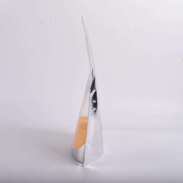 One Side Zipper Aluminizing Stand Up Packaging Pouches