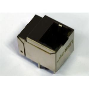 Quality HFJV1-E2450RL Vertical RJ45 Jack 10 / 100BASE-TX Magnetic Ethernet Connector for sale