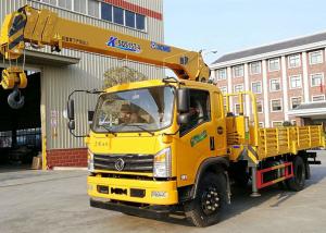 China Heavy Duty Truck Mounted Telescopic Crane Construction Machine 10 Wheels on sale