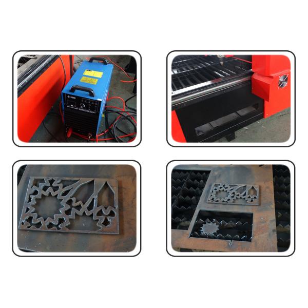 High Efficiency CNC Plasma Metal Cutting Machine With Table 1300mm*2500mm