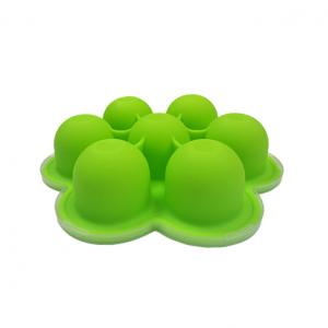 China Waterproof Silicone Ice Mold 7 Cavity BPA Free Ice Cream Moulds Ball Shaped on sale