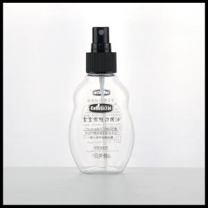 Refillable Essential Oil Spray Bottles Plastic Material 100ml Capacity Flat Shape