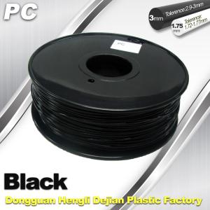 Quality Polycarbonate 3d Printer Filament 1.75mm or 3mm Good Gloss for sale