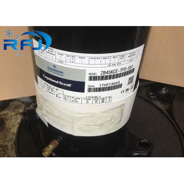 6HP Power Copeland Scroll Compressor ZB Series 380V Model ZB45KCE-TFD-551
