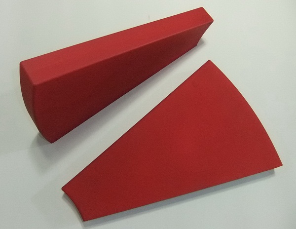 Custom Iron Coated PUR Flap Barrier Wings Gate