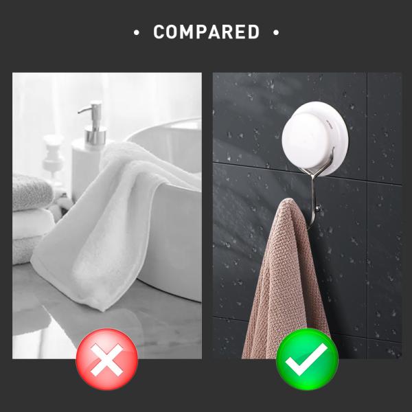 WGO 5kg SS201 Stainless Steel Robe Hooks , Bathroom Shower Door Hook