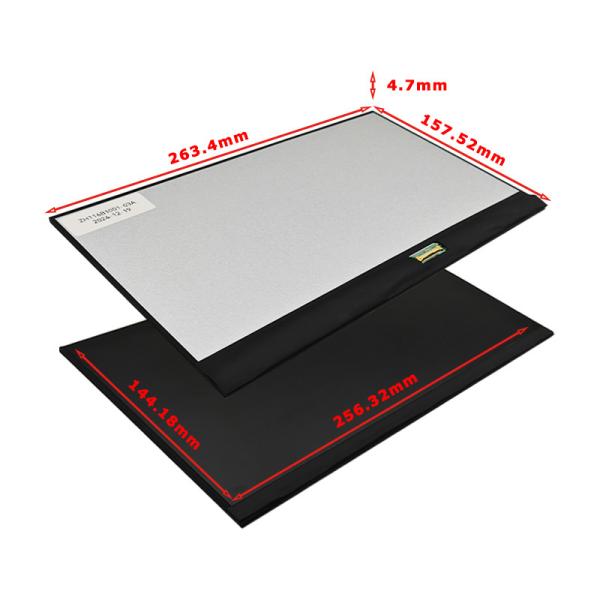 2K Resolution 11.6 Inch IPS HD TFT LCD Display 1920x1080 With EDP Interface