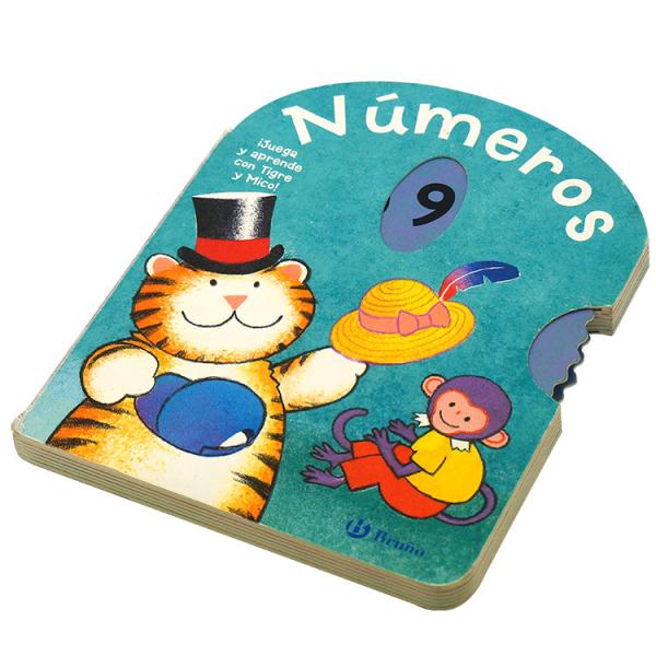 Self Printing Childrens Book Printing 350gsm C1S With Turntable Wheel