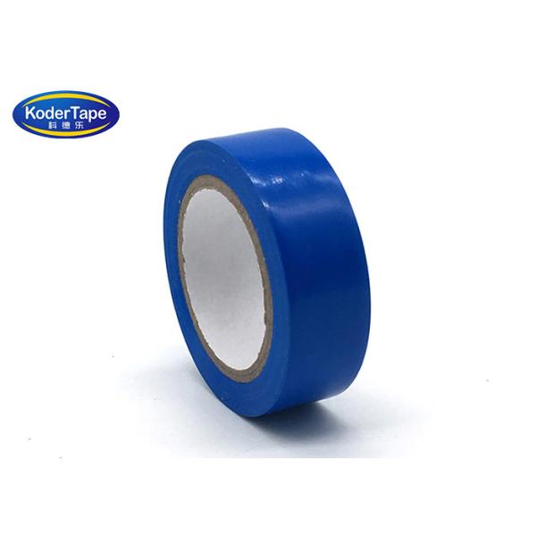 Colored PVC Insulation Electrical Tape Flexibility With Strong Retract Ability