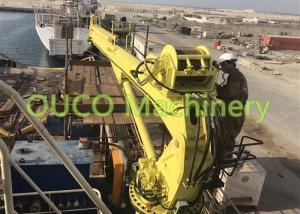 China 1.5t  Marine telescopic hydraulic crane with faster hoisting speed on sale