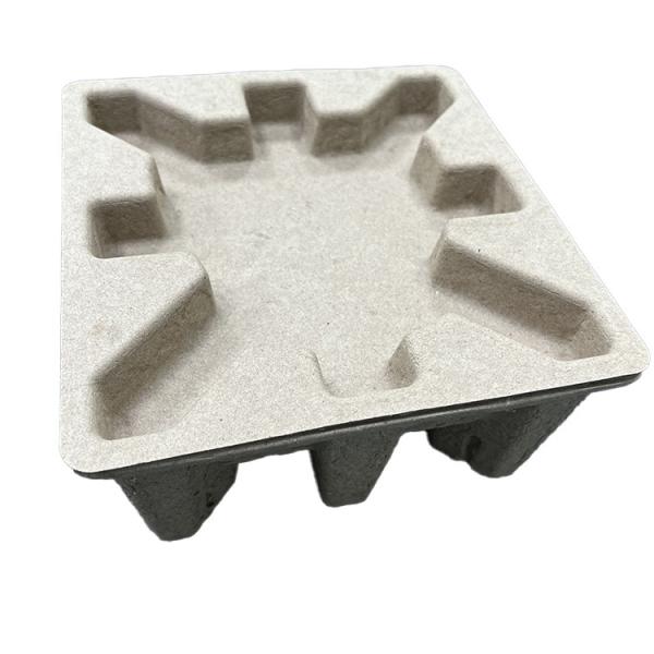 Recycled Pulp Packaging Dry Press Molded Pulp Tray Compostable Packaging Insert