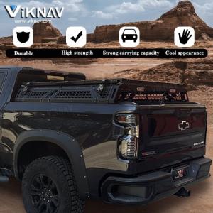 Quality Viknav for Ford F150 Roof Luggage Rack Top Loading Rack Push-Pull Expandable Half Height Gantry Ford for sale