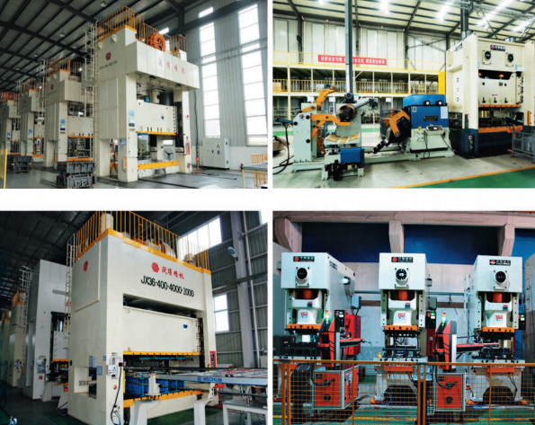 Flywheel J23 Mechanical Power Press Machine 2850mm Punching Press Machine