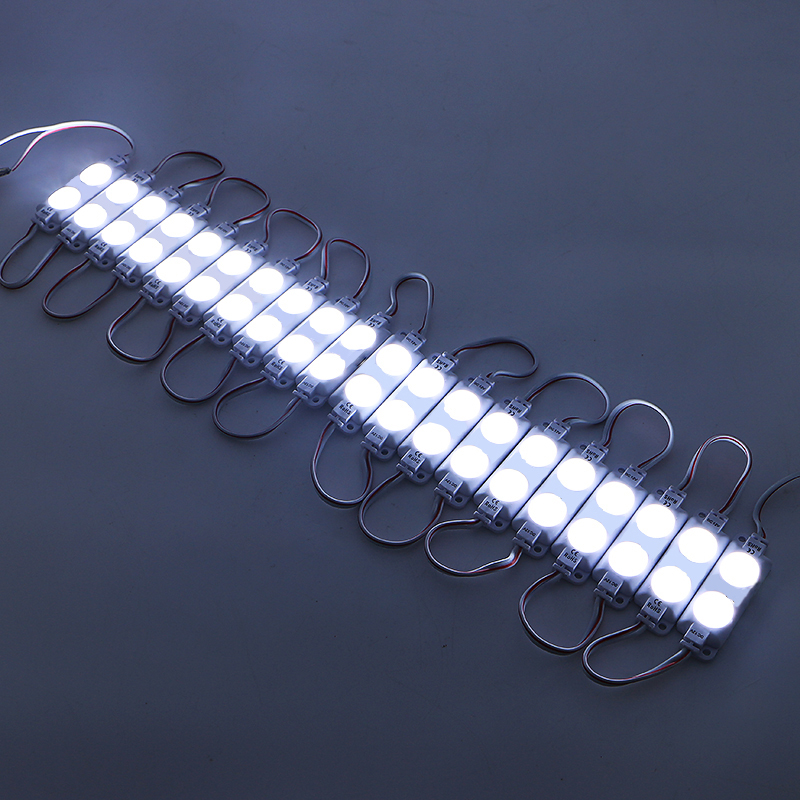 DC 12V 2 Lights Sign Lens SMD 2835 lighting backlight LED Module Light