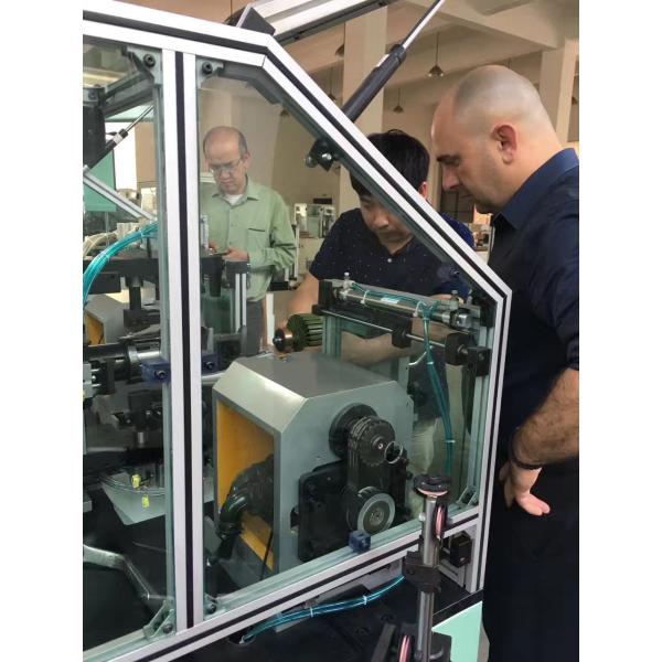 Flier Type Armature Winding Machine Fully Automatic 4 Pole Lap Coil Winder