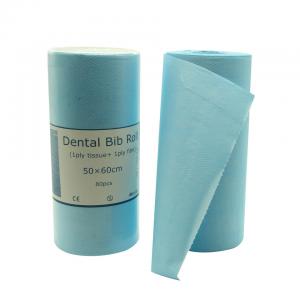 Quality Patient Disposable Dental Bib Roll Waterproof Dental Apron Dental Consumable Products for sale