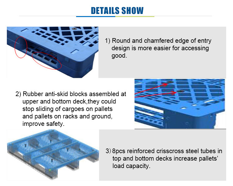factory prices plastic pallets for storage pallets euro pallets plastic