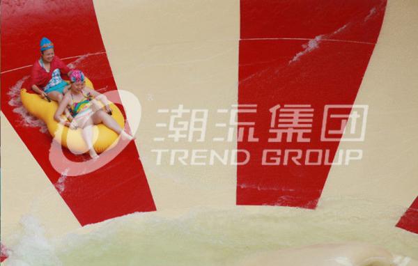 Colored Fiberglass Custom Water Slides , Adult Long Water Slide