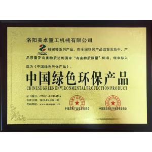 Luoyang meizhuo Heavy Industry Machinery Co., Ltd Certifications