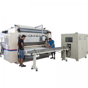 Quality 380V Voltage 4.5 Kw Tissue Paper Folding Machine For Industry for sale