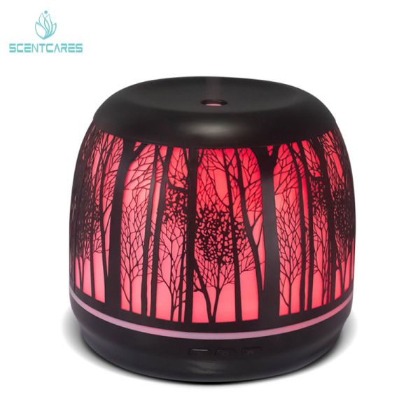 Iron 500ml 12W 25ML/H Ultrasonic Scent Diffuser PP ABS