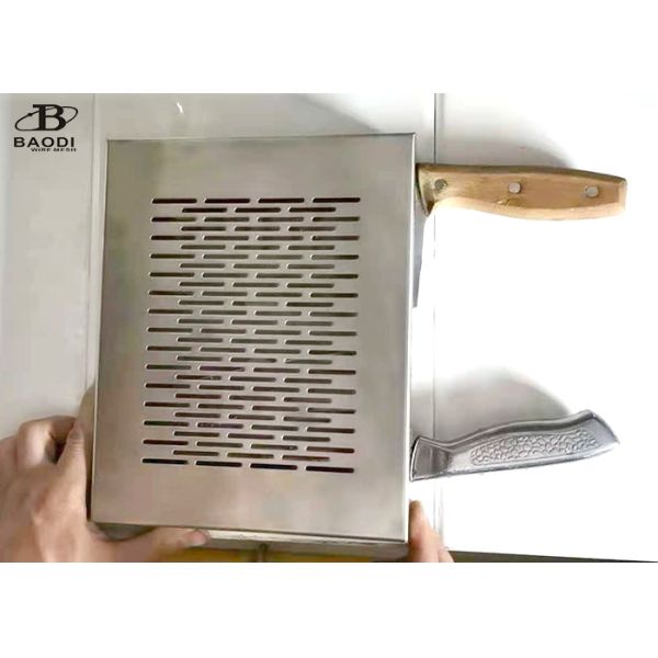 Sheet Thickness 0.5-3.5mm Square Hole Perforated Metal Mesh