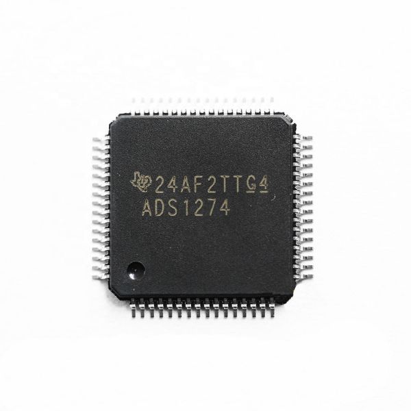 Electronic Component PCM1863DBTR BQ29410PWRG4 CDCLVC1104PW ADS1274IPAPR HTQFP-64 Analog Digital Converter Ic Chip
