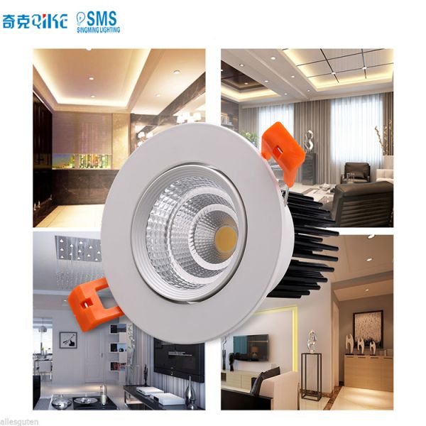 Aluminum Housing Recessed COB 5W Led Downlight