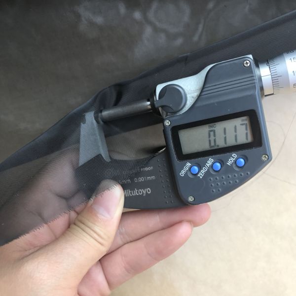 waterproof Black Polyester Filter Mesh Screen / Wire Cloth 120 Micron