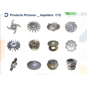 China OEM Investment Casting Services , Precision Casting Services Impellers 6g-80KG Weight on sale