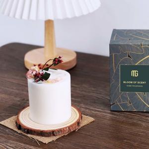 Quality Cement Canned Scented Candle Set Jar And Box Luxury for sale