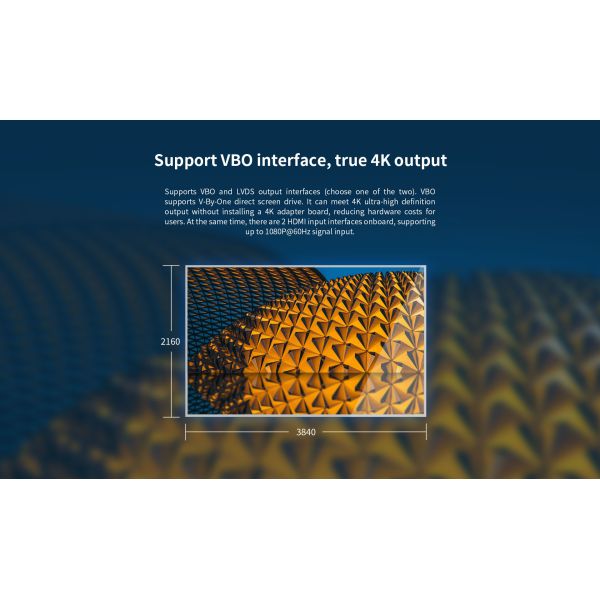 H-T972 Smart HMI Mainboard Standard 16GB EMMC Standard 51Pin 4K LCD screen cableVGA interface