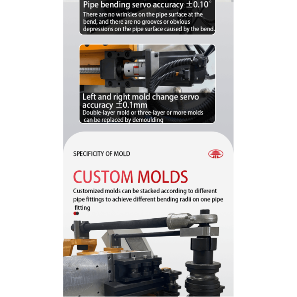 Pipe Bending Machine for Tube and Pipe Bending - High Productivity - Reliable, High Efficiency, and Perfect for Various Industri