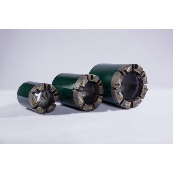 PCD NQ HQ PQ Polycrystalline Compact Diamond Core Bit , DCDMA Standard