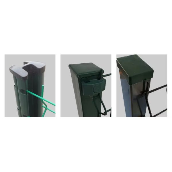 Garden Security Perimeter Bending 3d Curved Wire Mesh Fence Easy Installation