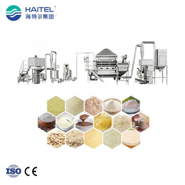 15kw Automatic Oat Flakes Processing Machine Cereal Production Line