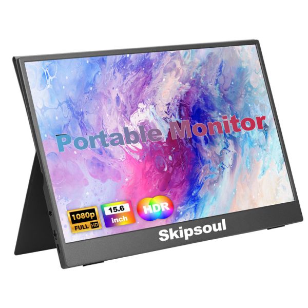 15.6 Inch Portable Touch Monitor Plastic Shell 1920x1080 IPS