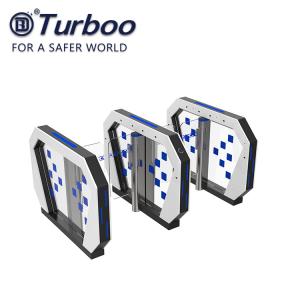 Quality Sensor Analysis Access Control Turnstile Gate 900mm Width 1.5mm SUS304 for sale