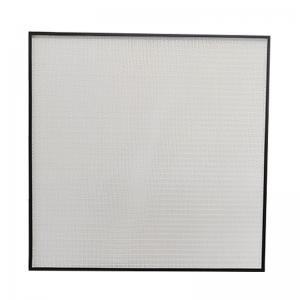 China Smart Breathable Hepa High Density Air Filter Aluminum Frame High Flow Air Filters on sale