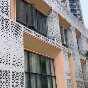 Quality Aluminum Metal Curtain Wall Architectural Perforated Metal Panels for sale