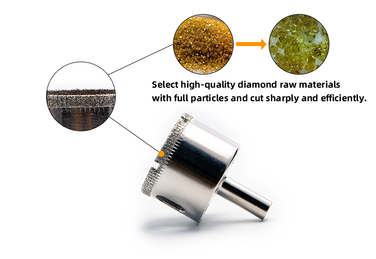 Diamond Tip Hole Saw Bit Diamond Hole Saws For Drilling Marble