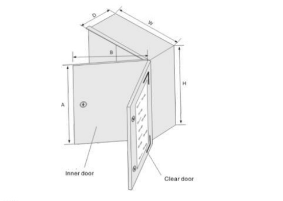 IP66 Waterproof Distribution Box SMC Polyester fiberglass enclosure box