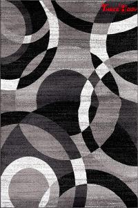 Quality Gray Bedroom Contemporary Area Rugs , Large Living Room Area Rugs Stains Fading Resist for sale